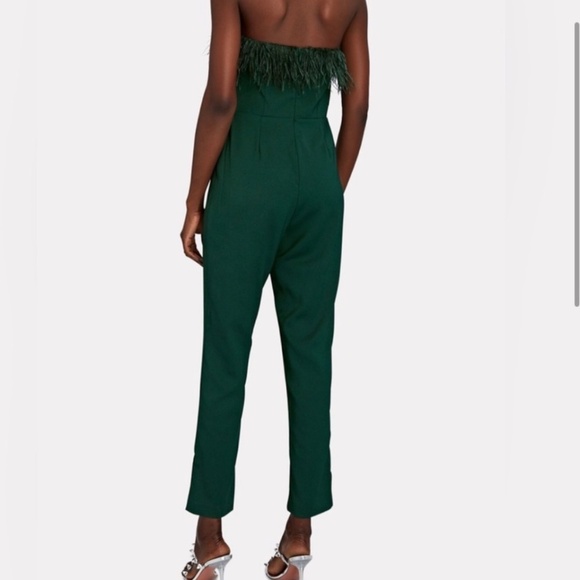 Ostrich Feather Jumpsuit - Picture 1 of 11